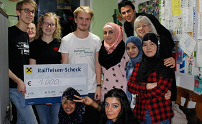 Katholische Jugend OÖ spendet 1000 Euro an jugendliche Flüchtlinge